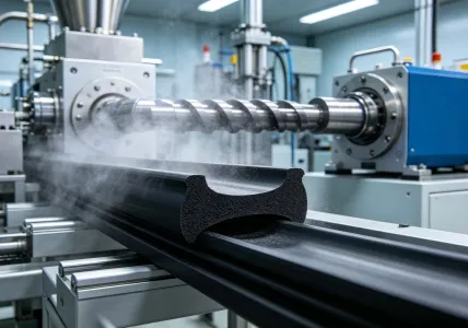 Pomoc w przetwarzaniu gumy dla profilu uszczelniającego EPDM: Homogenizator HA-100